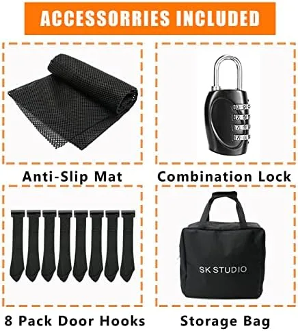 Car Rooftop Cargo Carrier Bag, Car Cargo Carrier 19 Cubic Feet Waterproof Heavy Duty Car Roof Bag for All Vehicle with/Without Racks, with Storage Bag, Anti-Slip Mat, 8 Straps, 8 Door Hooks - Image 8